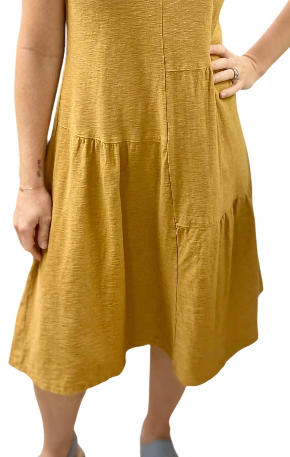 Cut Loose - Patch Sleeveless Midi Dress
