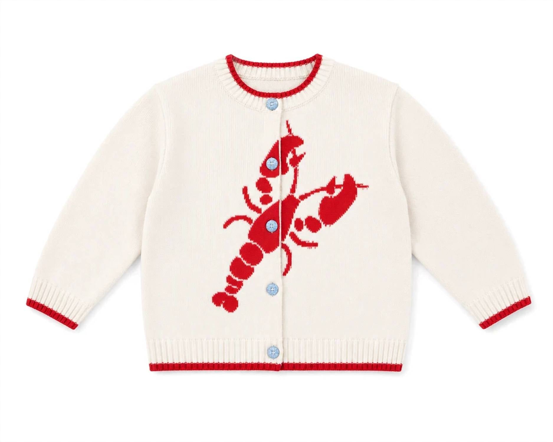 Briton Court - Evelyn Lobster Cardigan