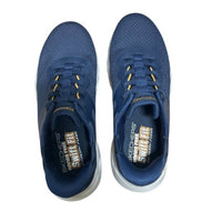 Skechers Men's Mesh Hands Free Swift Fit Athletic Shoes in navy blue - men's shoe - view 7