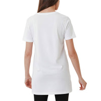 Ambar - V-neck Plain Short Sleeve T-shirt