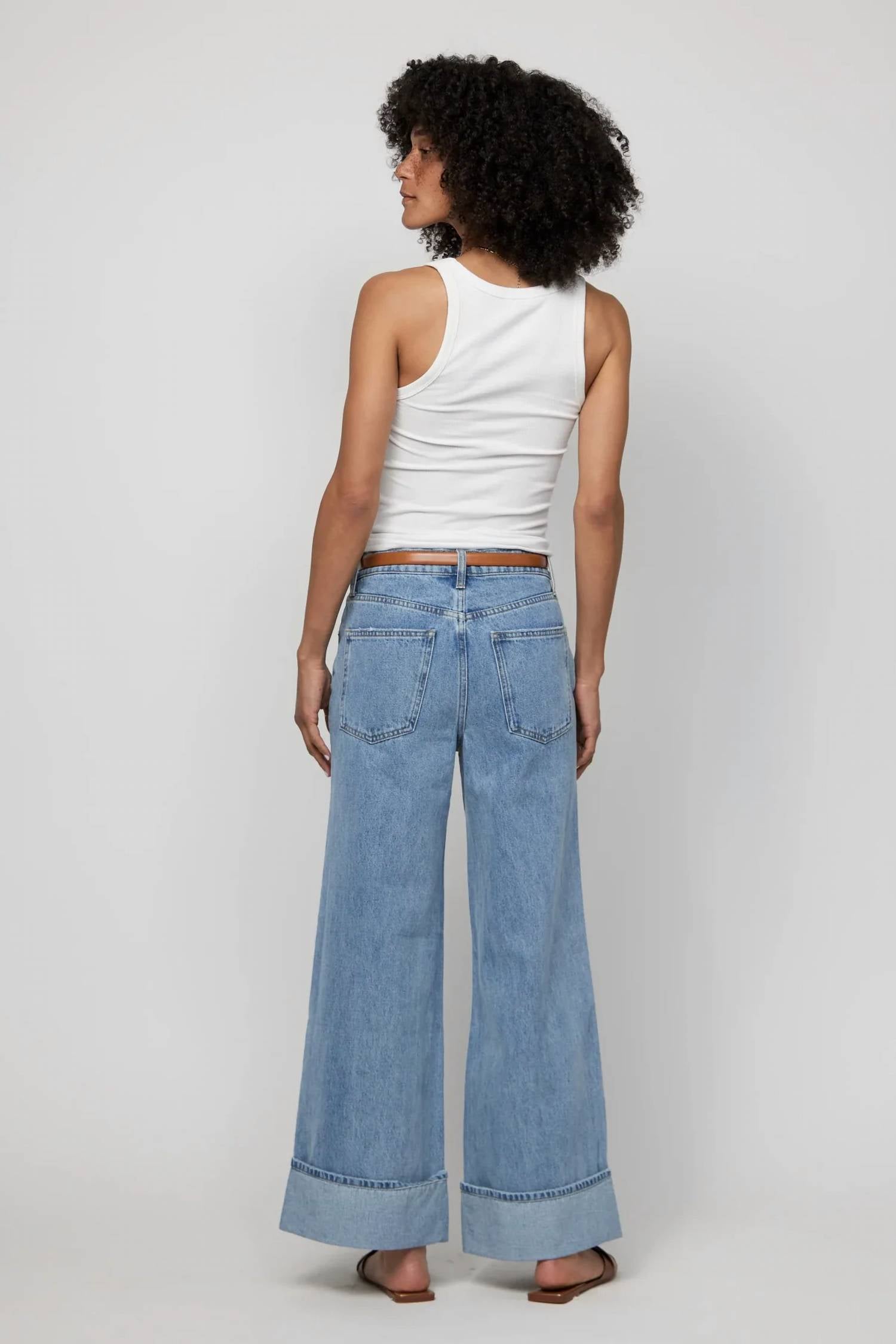Hidden - Parker High-rise Wide Leg Jeans