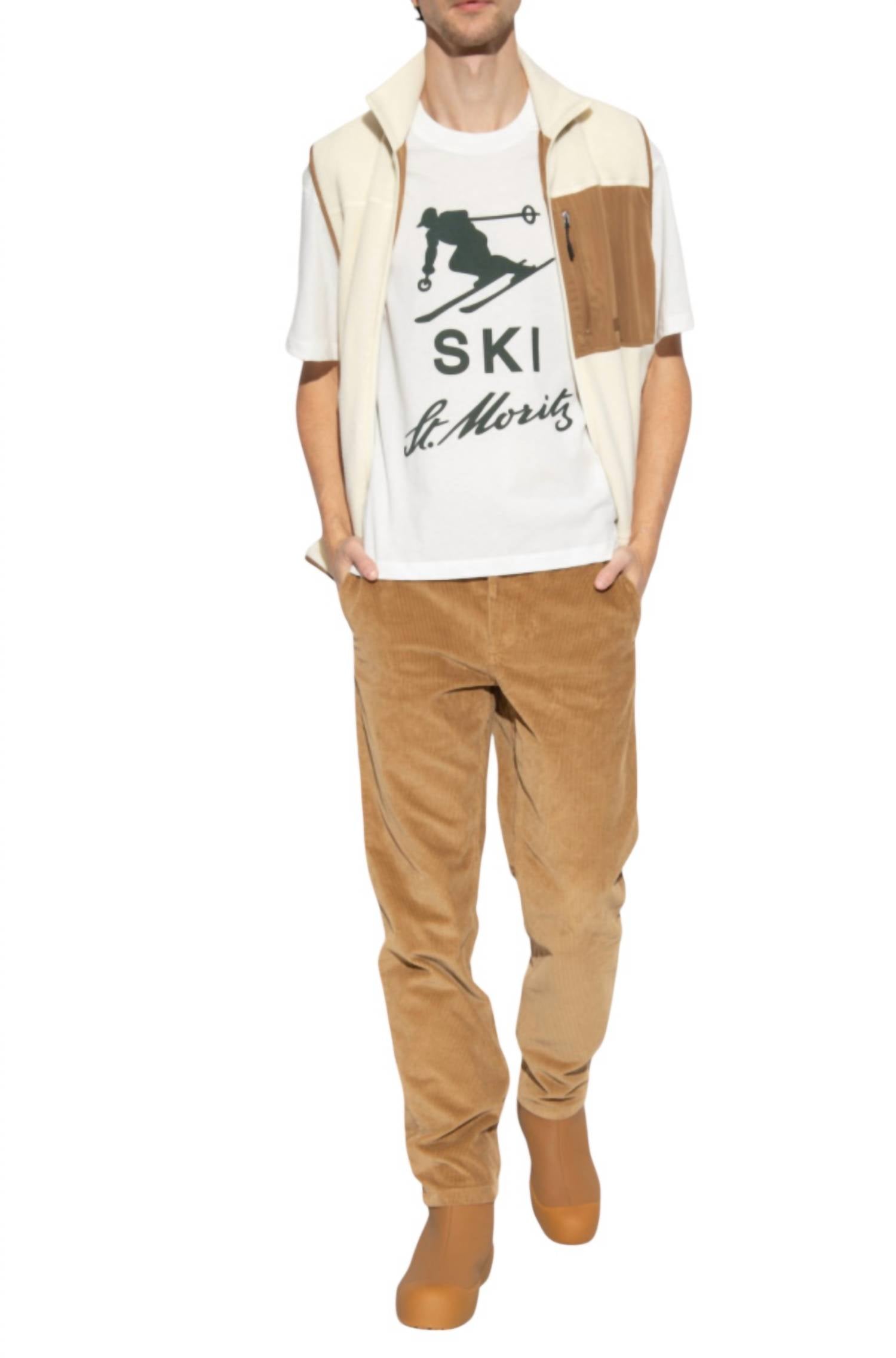 Bally - Men's Ski St Mortiz Logo Graphic T-shirt