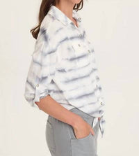Wearables - Tyrell Tie-front Button-up Shirt
