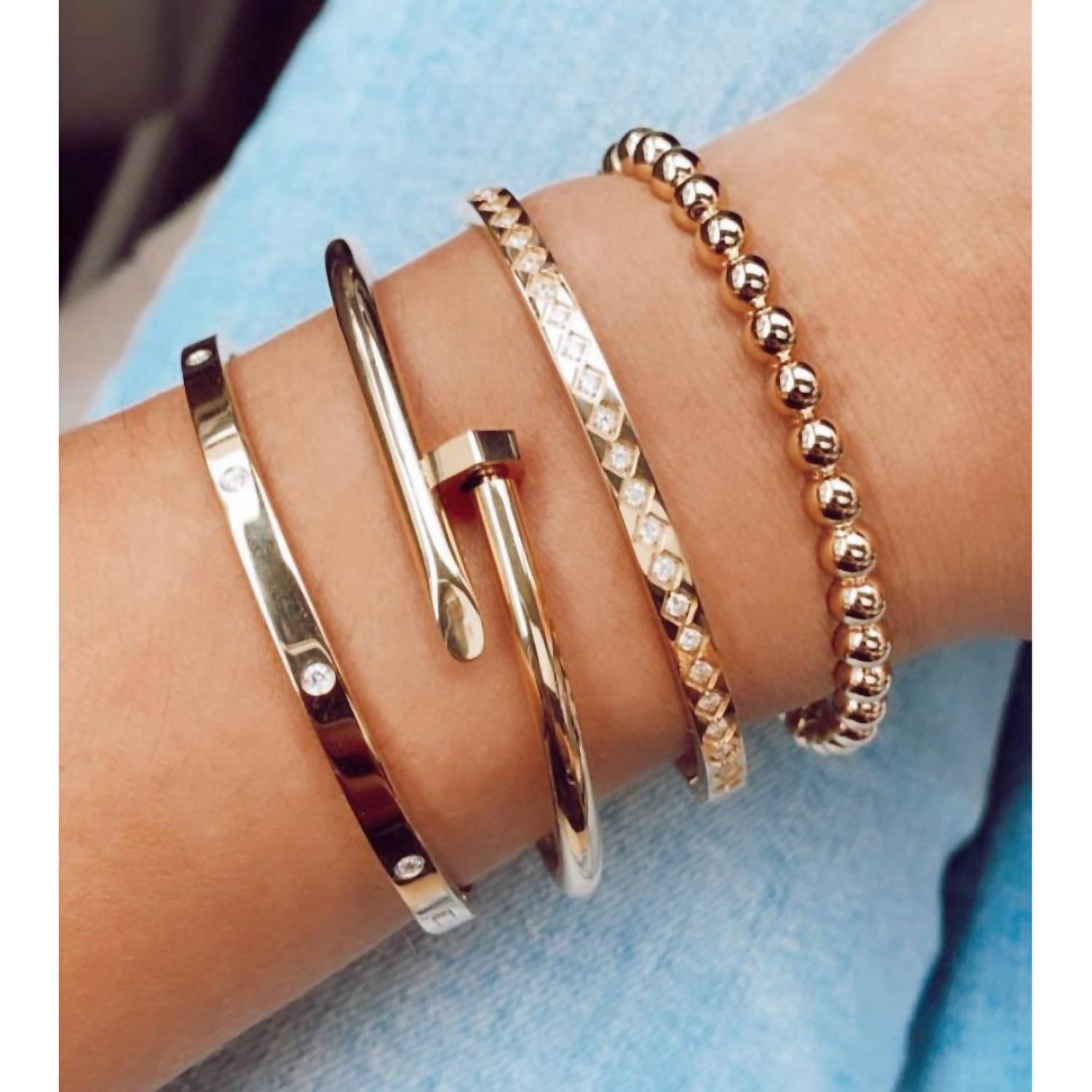 Sahira Jewelry Design - Women's Elsie Eternity Bracelet