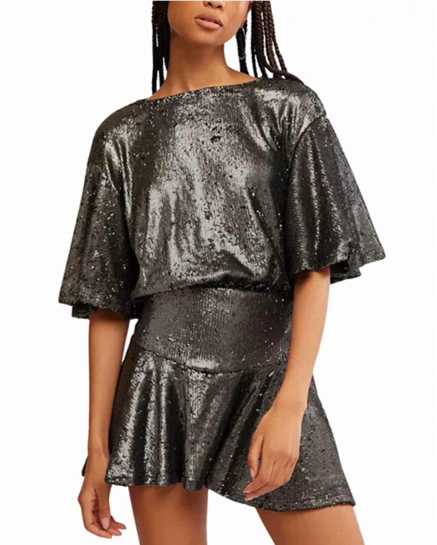 Free People - Sequin Manuka Mini Dress