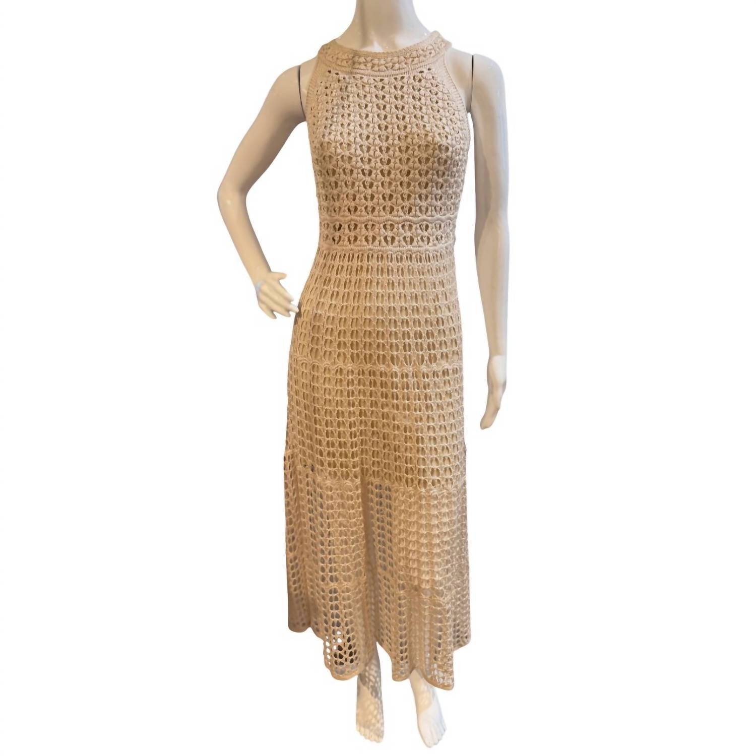 Aurora - Dawn Crochet Midi Dress