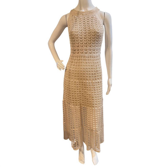 Aurora - Dawn Crochet Midi Dress