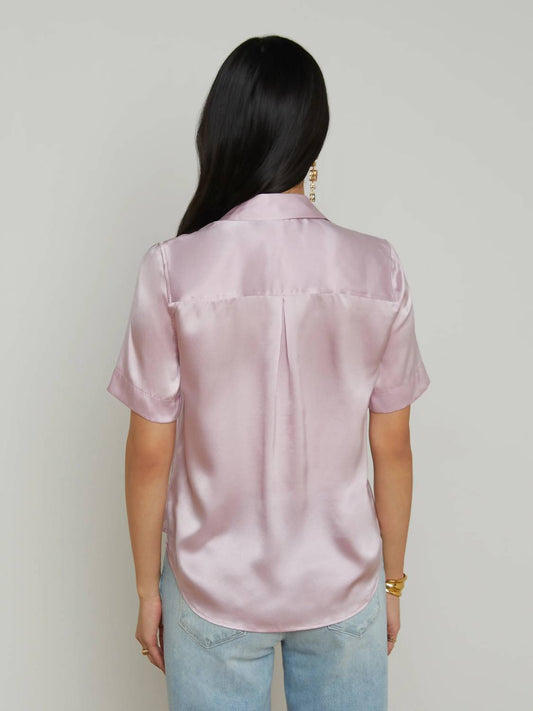 L'Agence - Ellah Short Sleeve Blouse