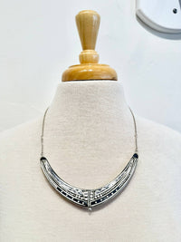 Tibetan Nepali Jewelry - Women's Traditional Sterling Silver Necklace