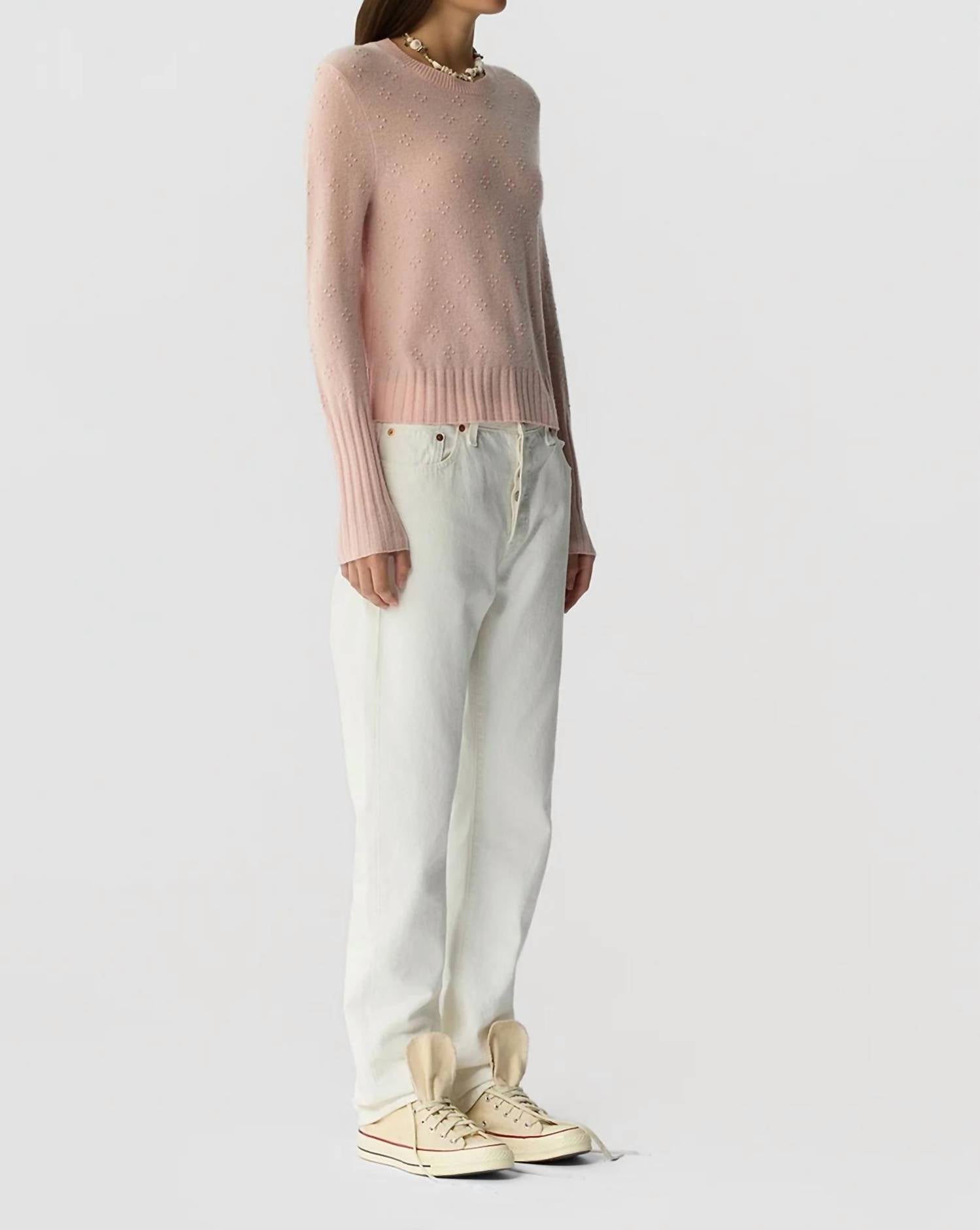 Guest In Residence - Compass Shrunken Crew Sweater