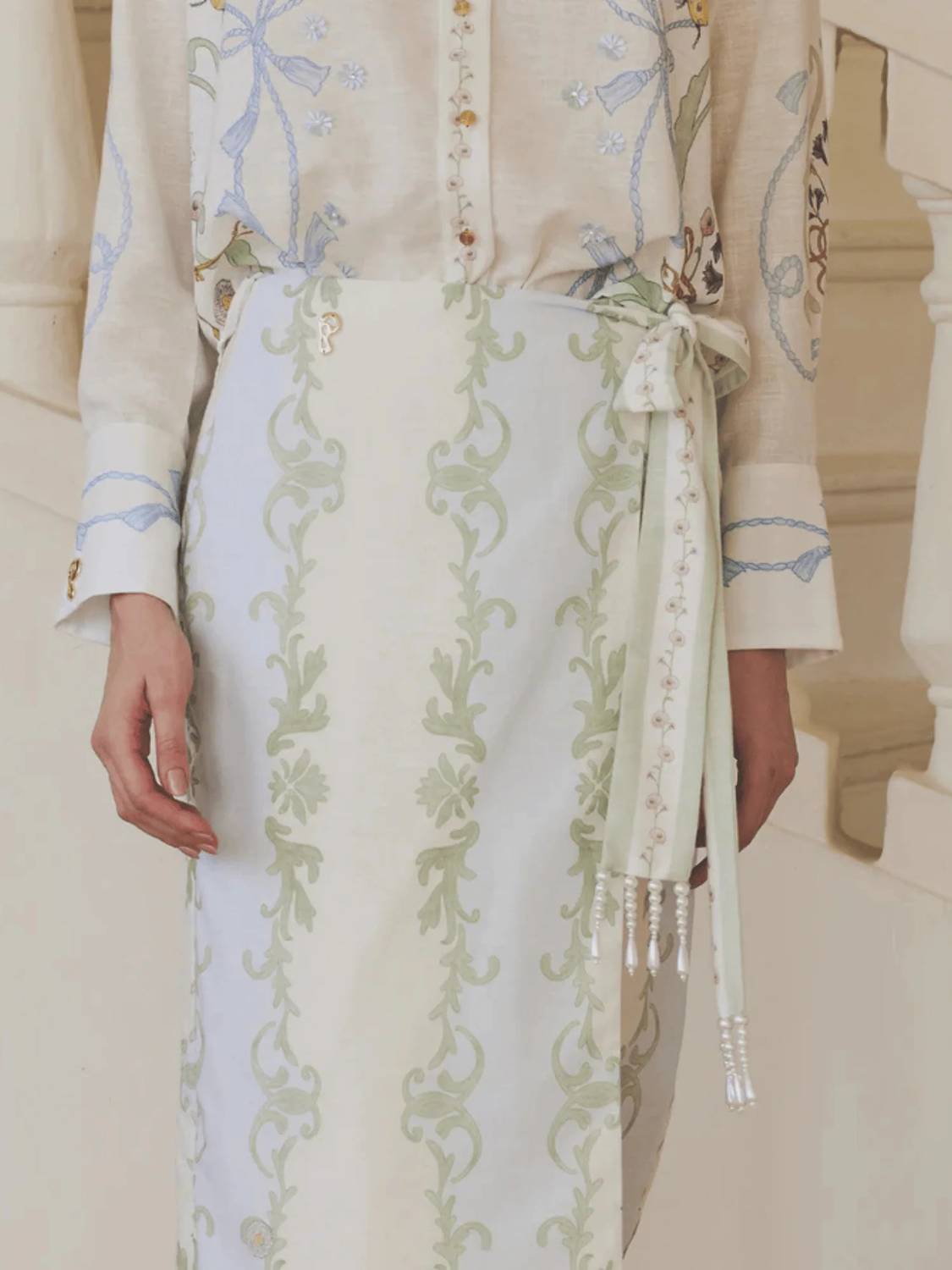 Pamela Stevenson - Lucia Midi Skirt