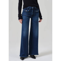Citizens Of Humanity - Raven Patch Pocket Wide Leg Jean