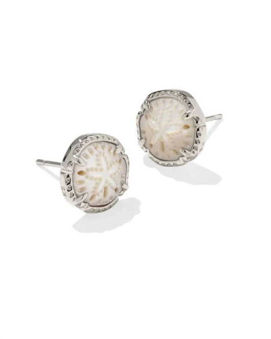 Kendra Scott - Women's Sand Dollar Mother Of Pearl Stud Earrings