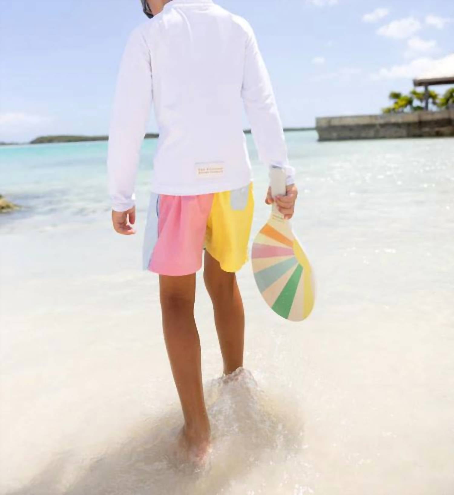 The Beaufort Bonnet Company - Country Club Colorblock Trunks