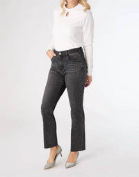 Coco + Carmen - Everstretch Straight Ankle Jean With Front Rhinestones