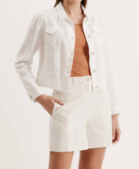 Tyler Boe - Corey Linen Jean Jacket