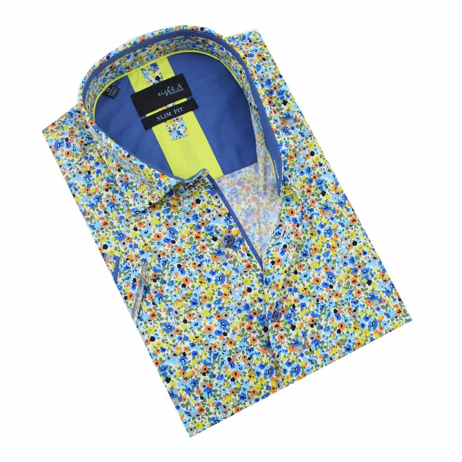 Eight X - Summer Melody Floral Short Sleeve Shirt