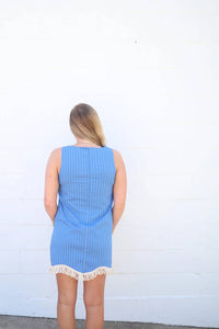 Able - Fringe Mini Dress