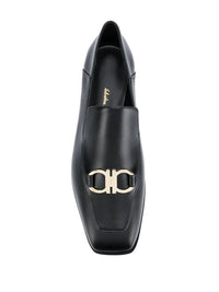 Salvatore Ferragamo - Women's Square-toe Leather Loafers