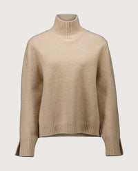 Allude - Pull Over Mock Neck Sweater