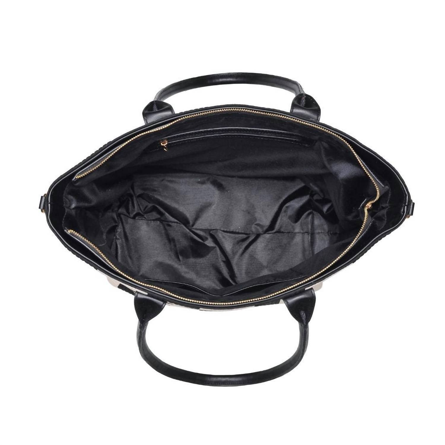 Moda Luxe - Women's Betty Checkered Tote Bag