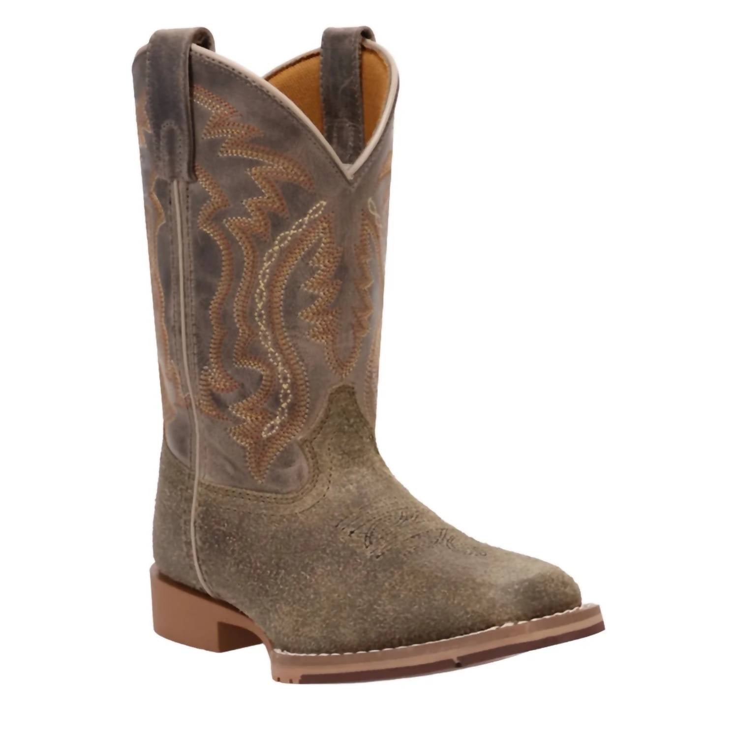 Dan Post. - Girls Beasley Leather Broad Square Toe Boot