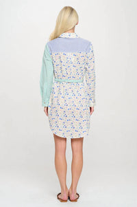 Meet Me In Santorini - Santorini Symphony Mini Dress