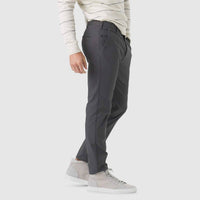 Jack Archer Jetsetter Pants in charcoal - men's pants - detail view