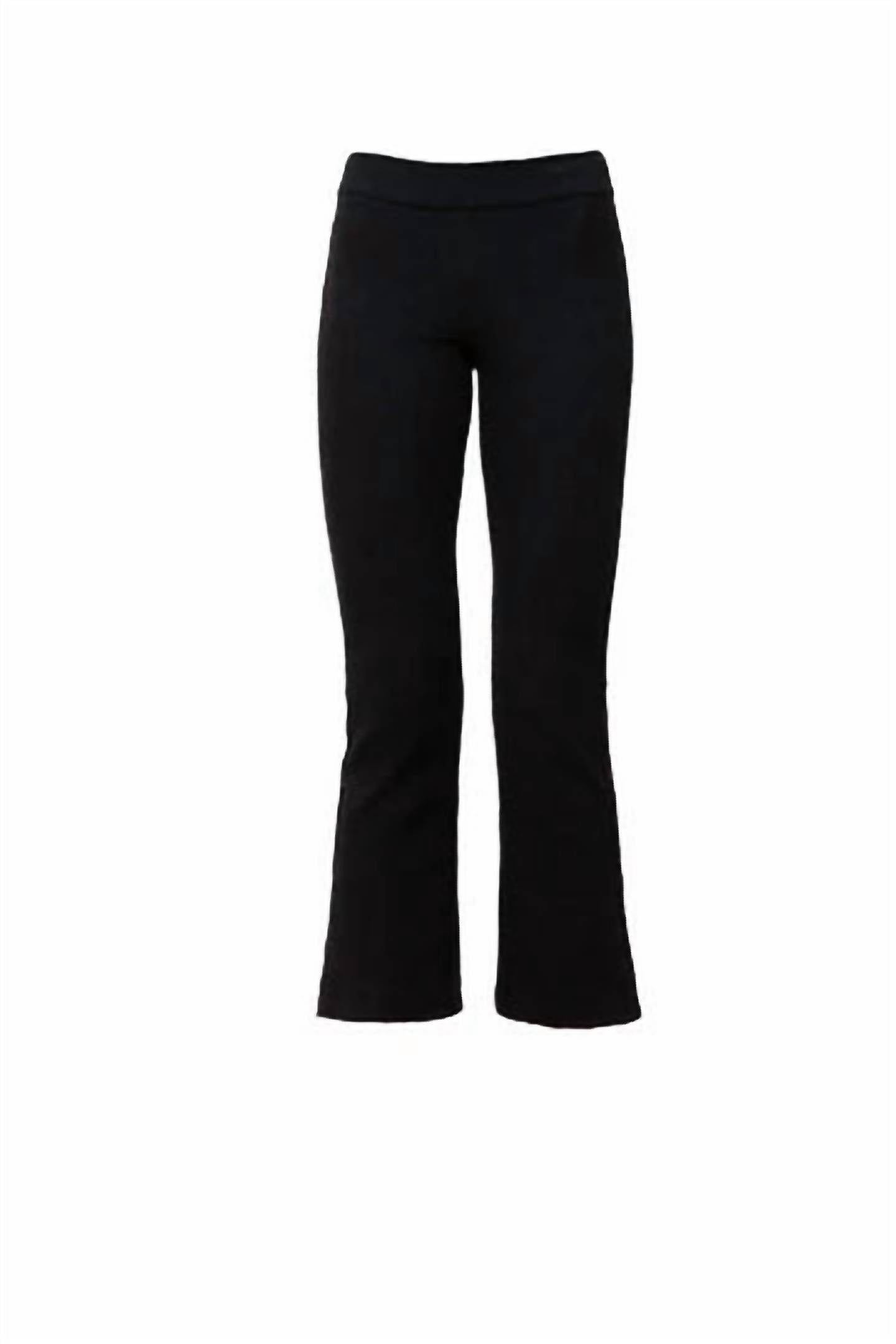 Avenue Montaigne Leo Boucle Pants in black - women's pants - view 4