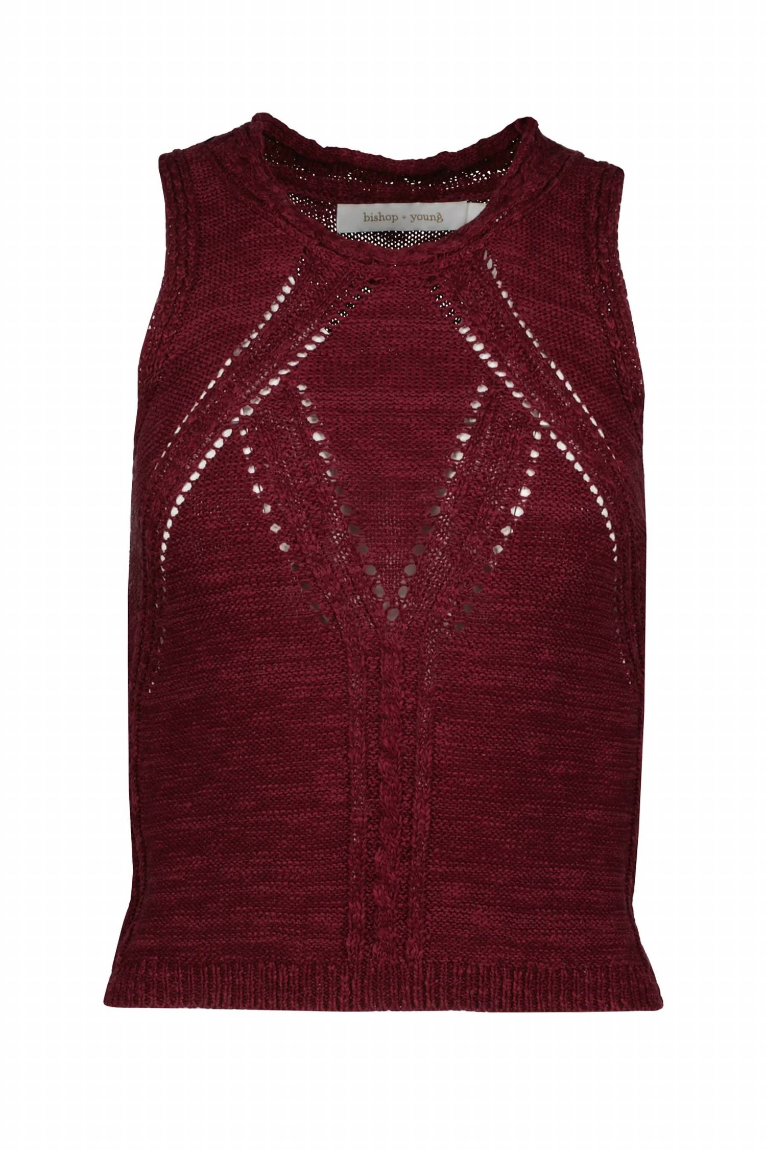 Bishop + Young - Muse Pointelle Tank Top