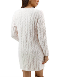 Grace And Lace - Cloud Cabled Sweater Dress