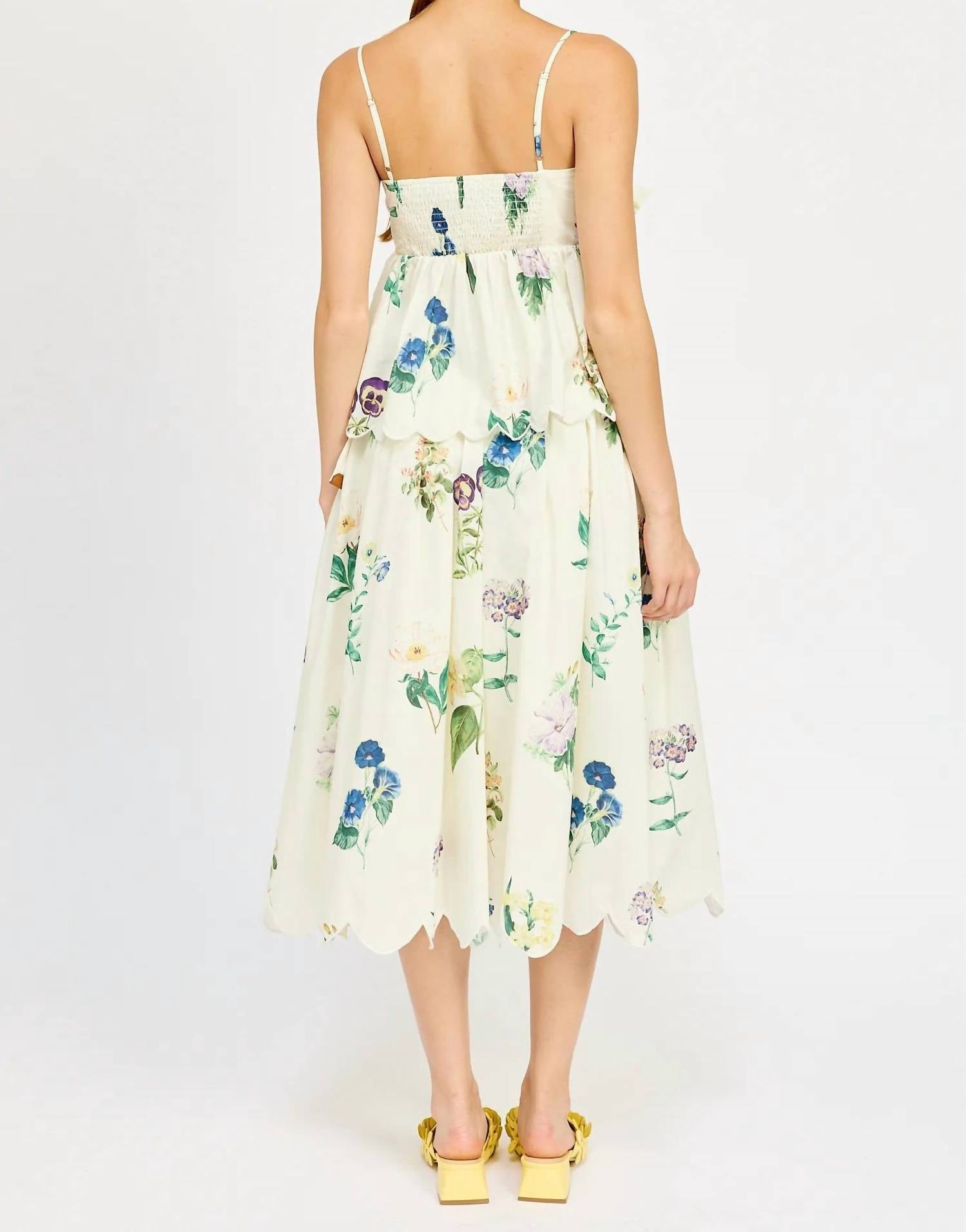 En Saison - Ashley Belted Midi Skirt