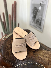 Agave Sky - Women's Nadia Suede Out Sandals