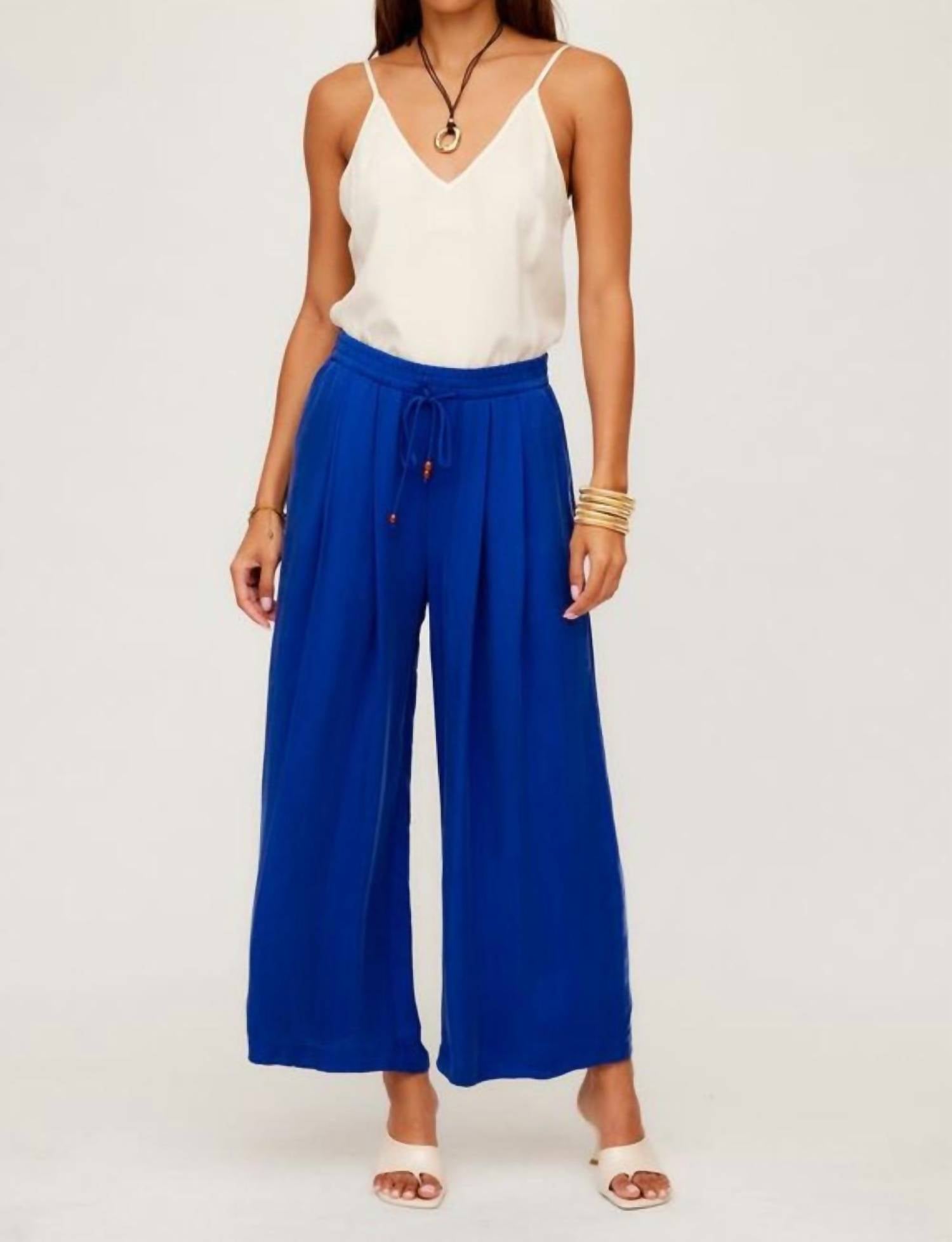Fifteen Twenty - Etta Wide Leg Ankle Pants