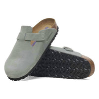Birkenstock - Unisex Boston Soft Footbed Suede Leather Narrow Fit Clogs