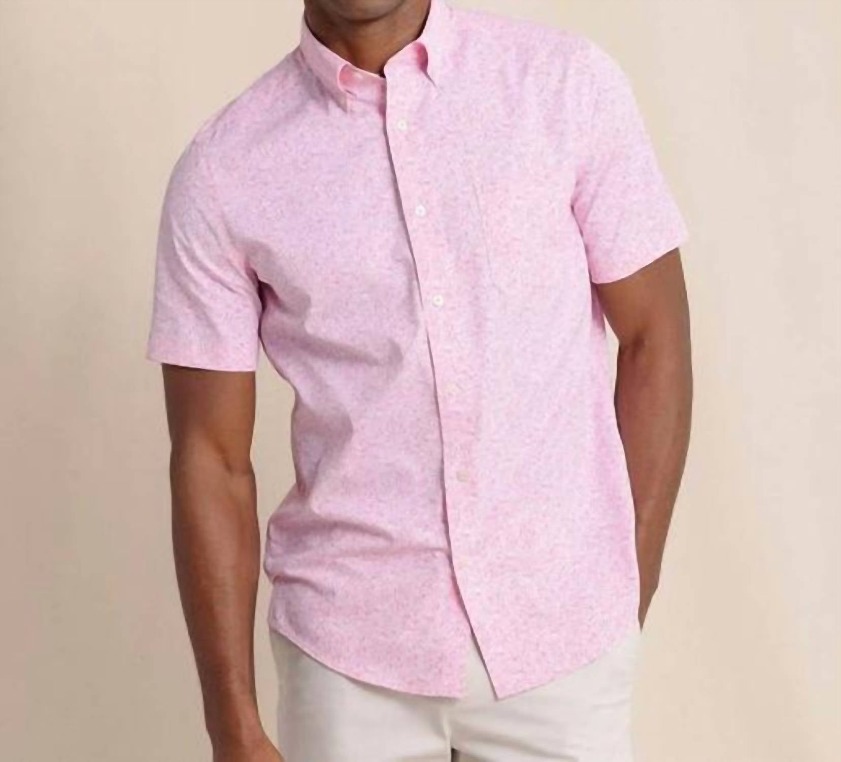 Southern Tide - Bloomz Intercoastal Short Sleeve Sport Shirt
