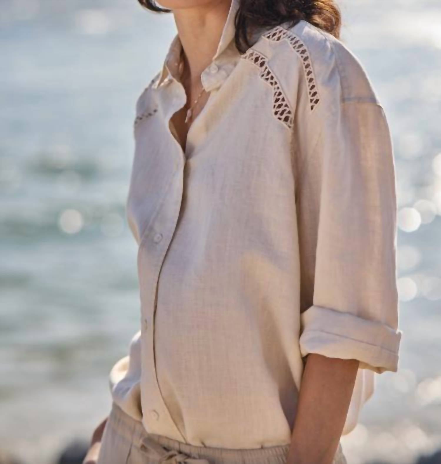 Lysse - Rozanna Embroidered Shirt