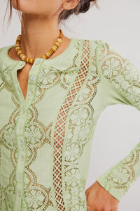 Free People - Jae Knit Long Sleeve Top
