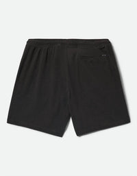 Brixton Men's Everyday Madrid II Corduroy Short in black - men's shorts - detail view