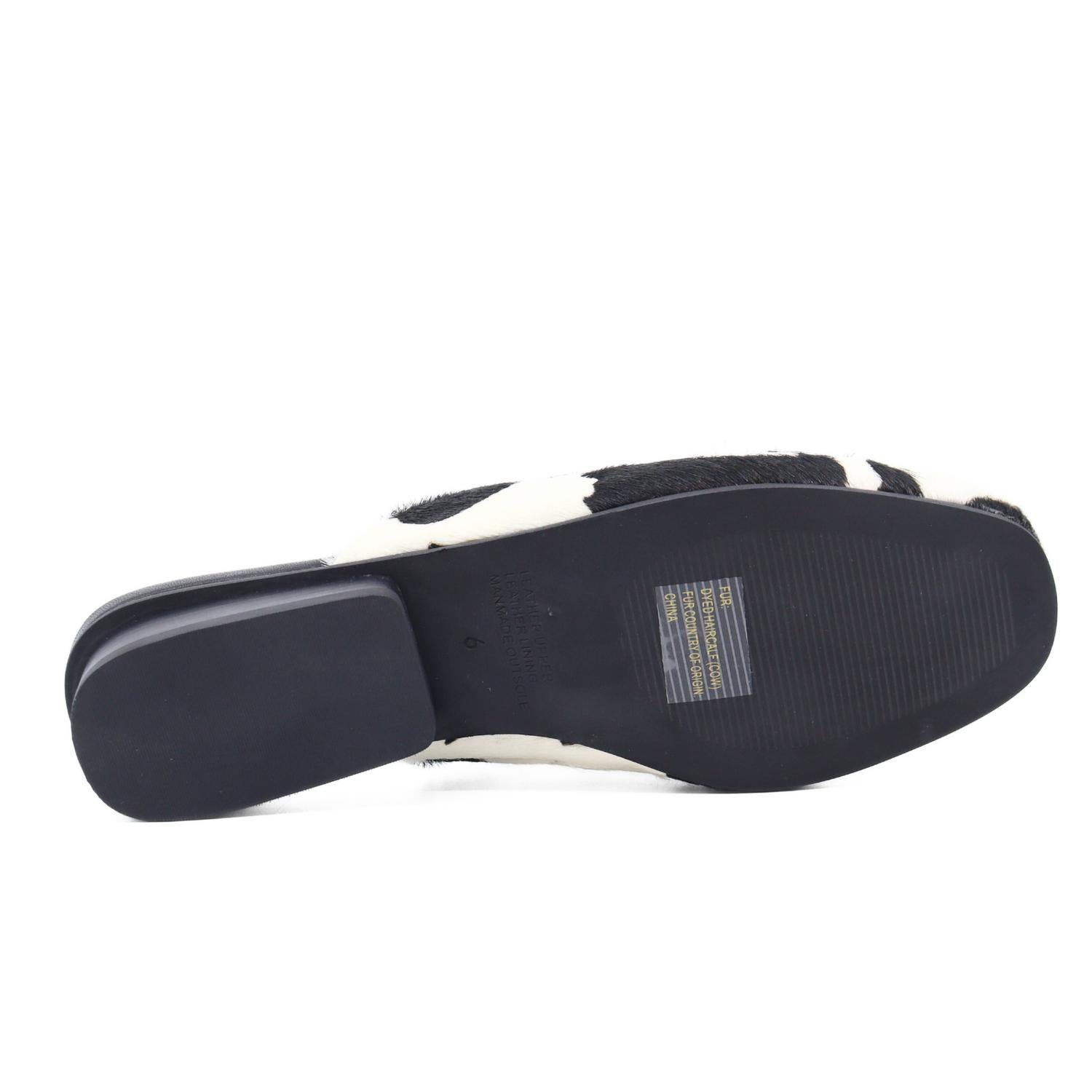 INTENTIONALLY BLANK Women's Touch Backless Mule in black moo - women's shoe - view 4