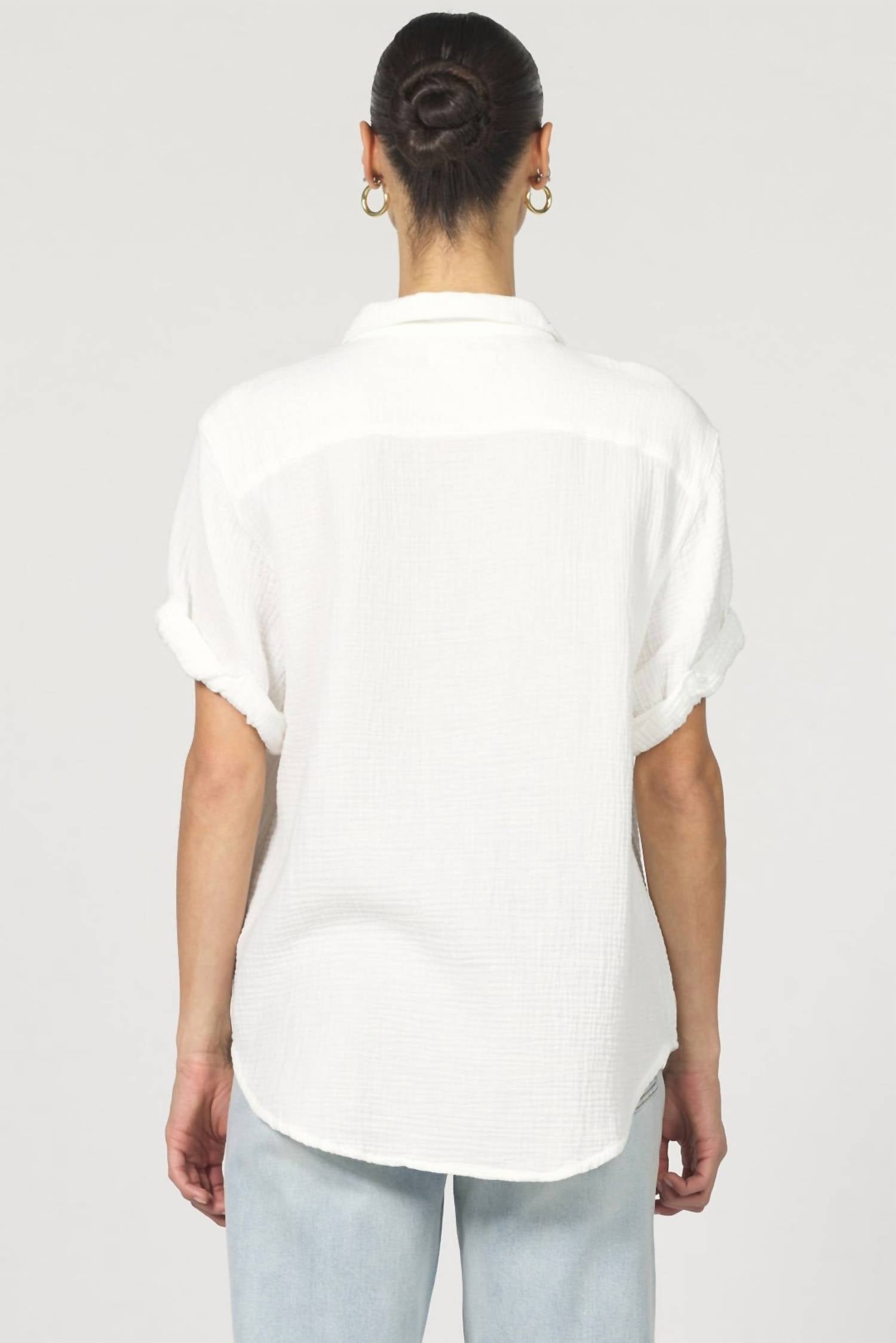 Dear John Denim - Tatum Gauze Short Sleeve Top