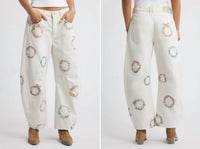 Free People - Watercolor Wreath Pant