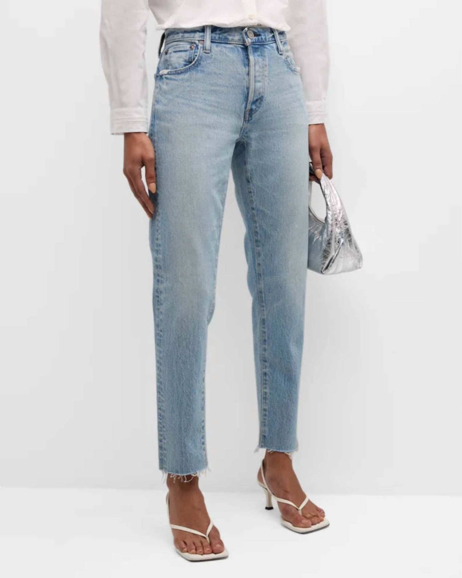 Moussy - Montura Tapered Mid Jeans
