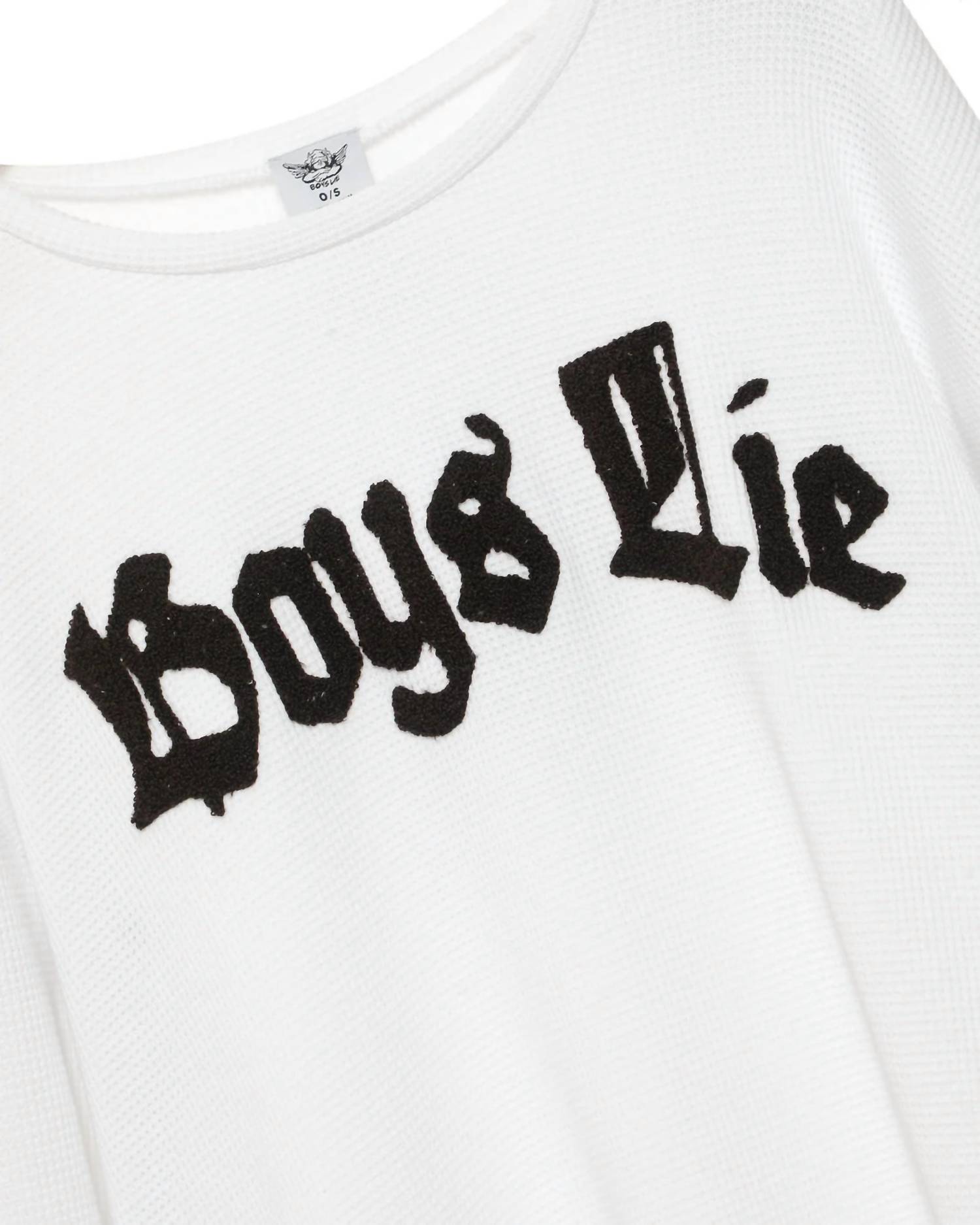 Boys Lie - Rocker Thermal Bfoyfriend Sweatshirt
