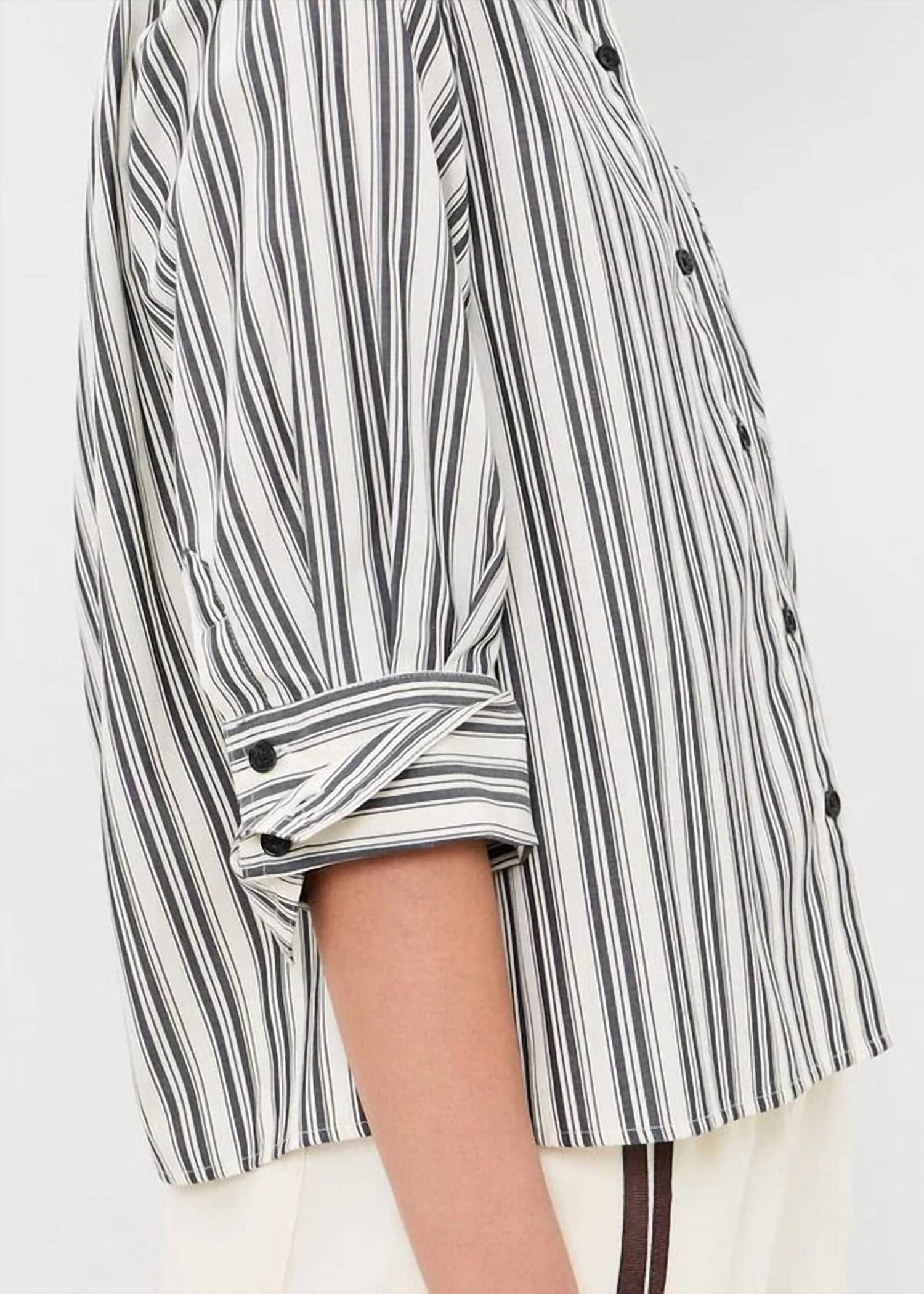 Rag & Bone - Lucia Striped Poplin Shirt