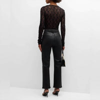 Frame - Le Sleek Straight Coated Jeans