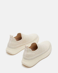 STEVE MADDEN Women's Samarah Sneakers in beige - women's sneaker - alternate view