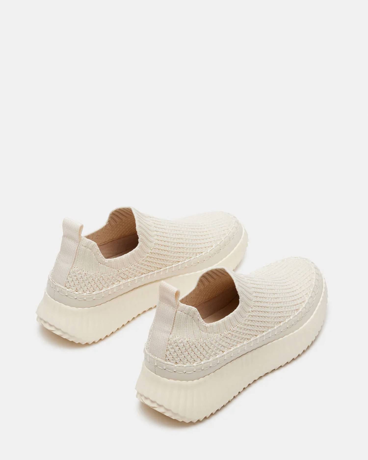 STEVE MADDEN Women's Samarah Sneakers in beige - women's sneaker - alternate view