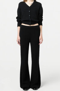 Guest In Residence Boucle Flare Pants in residence boucle flare pants in black - women's pants