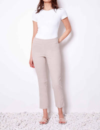 Up! - Textured Jacquard Ankle Pant